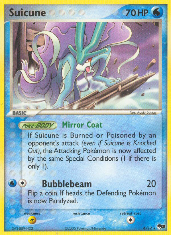 Suicune — POP Series 2 #004 / 17