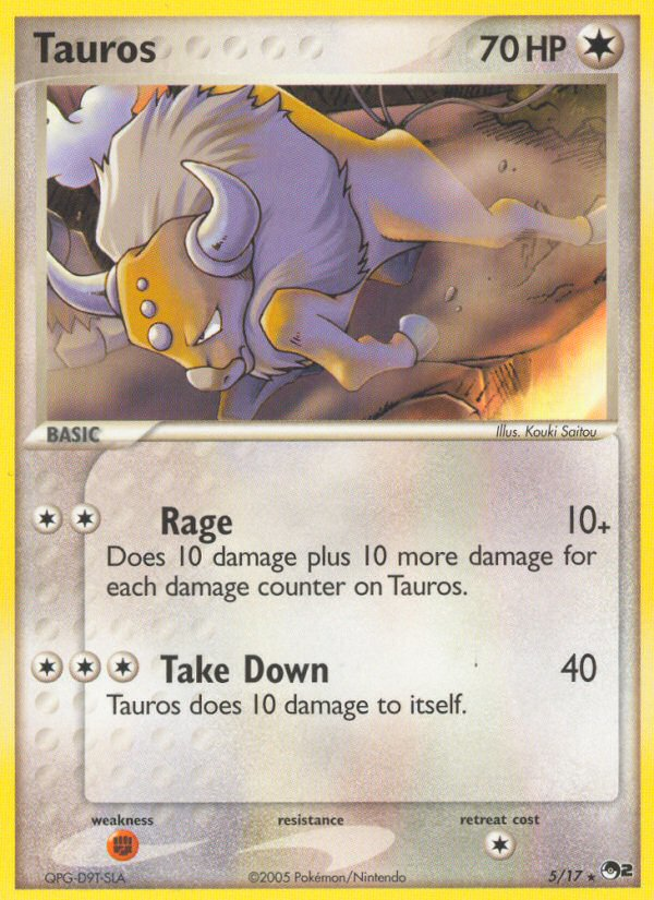 Tauros — POP Series 2 #005 / 17