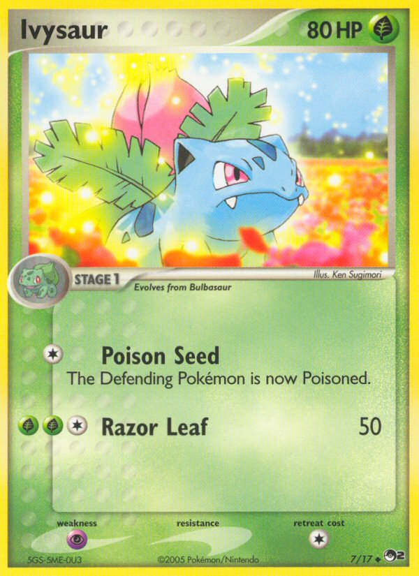 Ivysaur — POP Series 2 #007 / 17