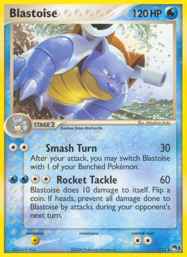 Blastoise — POP Series 3 #001 / 17