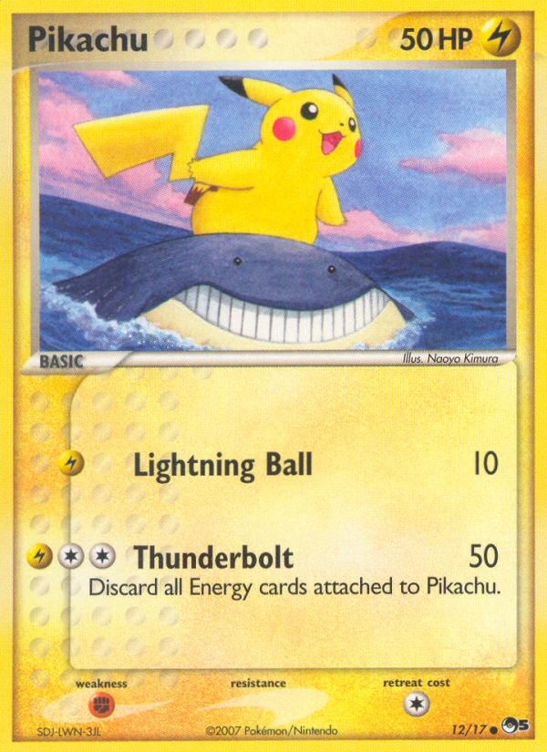 Pikachu — POP Series 5 #012 / 17