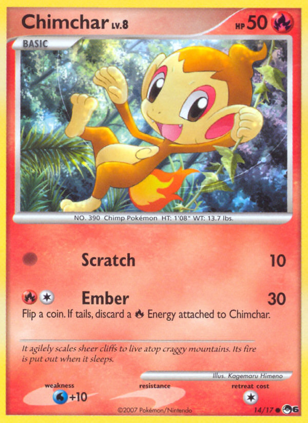 Chimchar — POP Series 6 #014 / 17