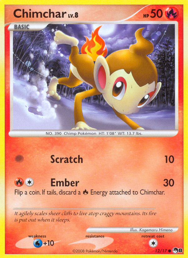 Chimchar — POP Series 8 #012 / 17