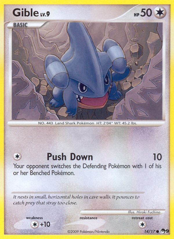 Gible — POP Series 9 #014 / 17