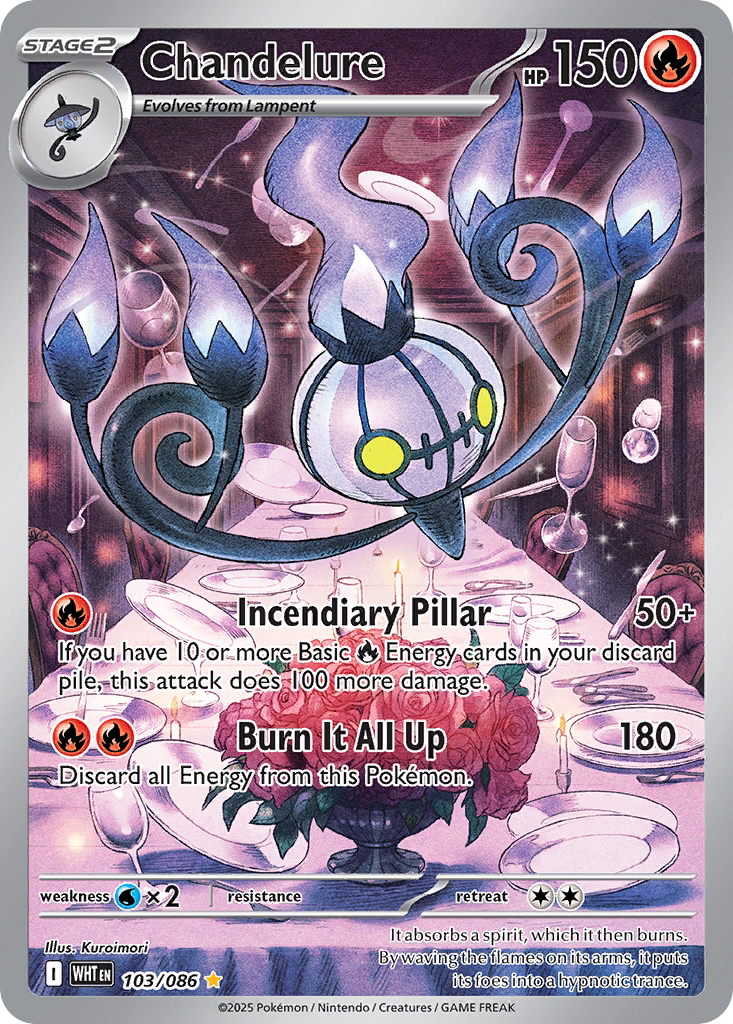 Chandelure — White Flare #103 / 86