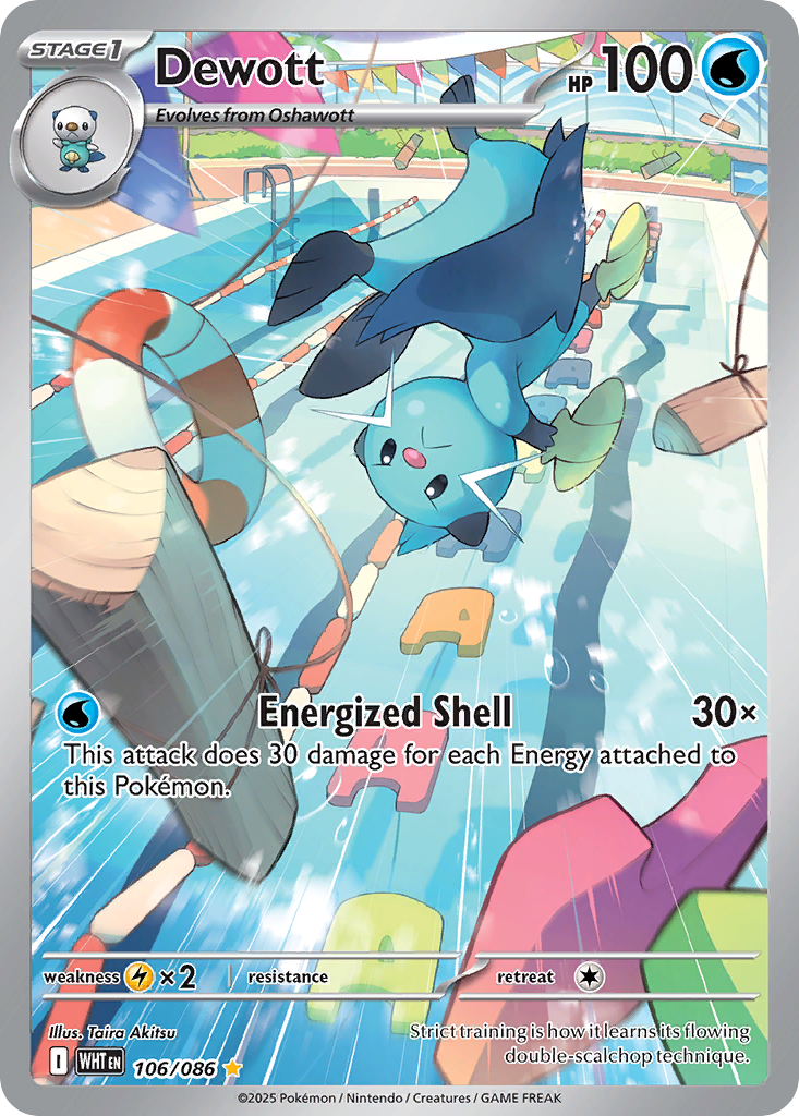 Dewott — White Flare #106 / 86