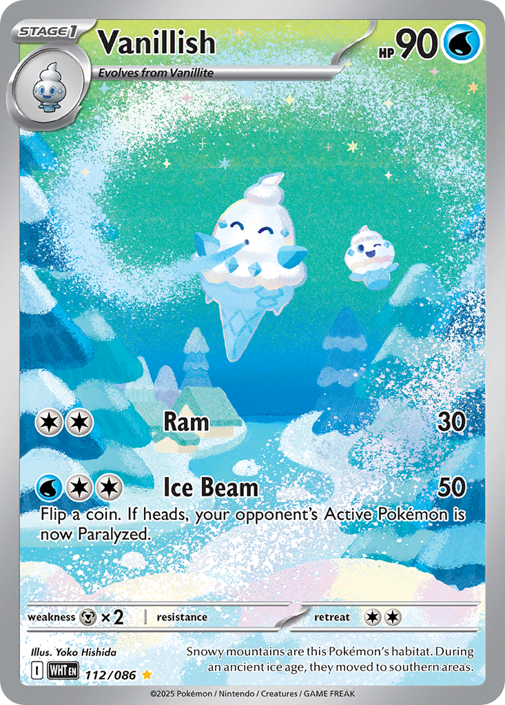 Vanillish — White Flare #112 / 86