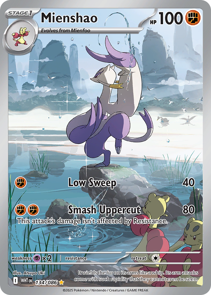 Mienshao — White Flare #134 / 86