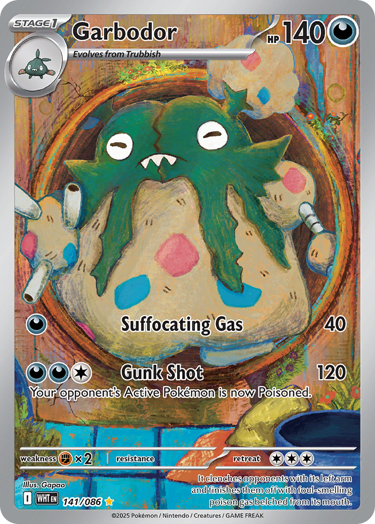 Garbodor — White Flare #141 / 86