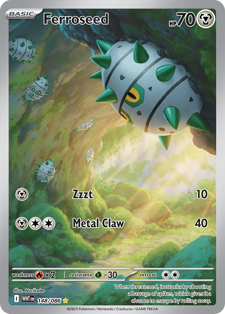 Ferroseed — White Flare #148 / 86