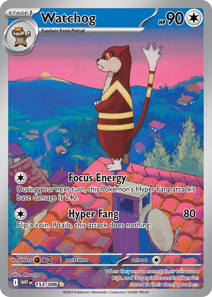 Watchog — White Flare #153 / 86