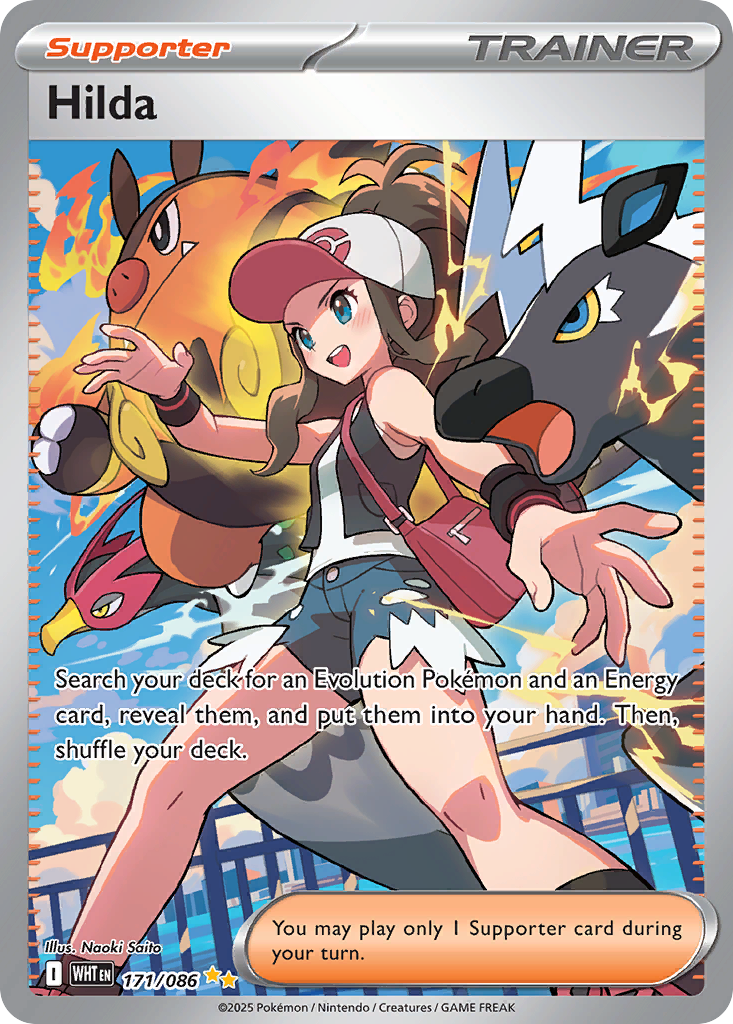 Hilda — White Flare #171 / 86