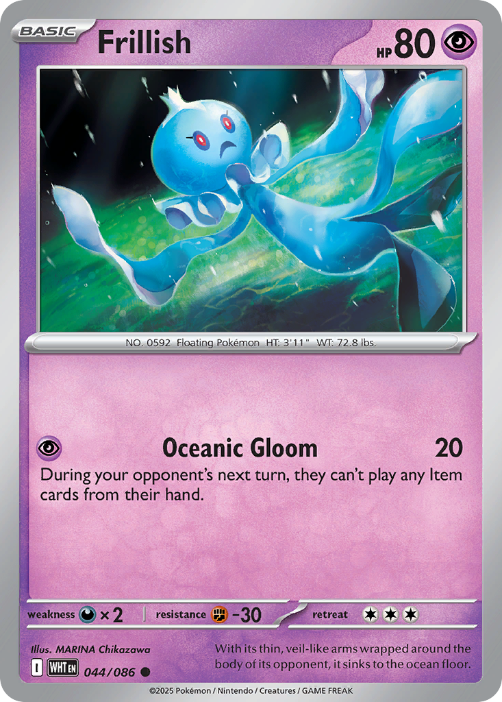 Frillish — White Flare #044 / 86