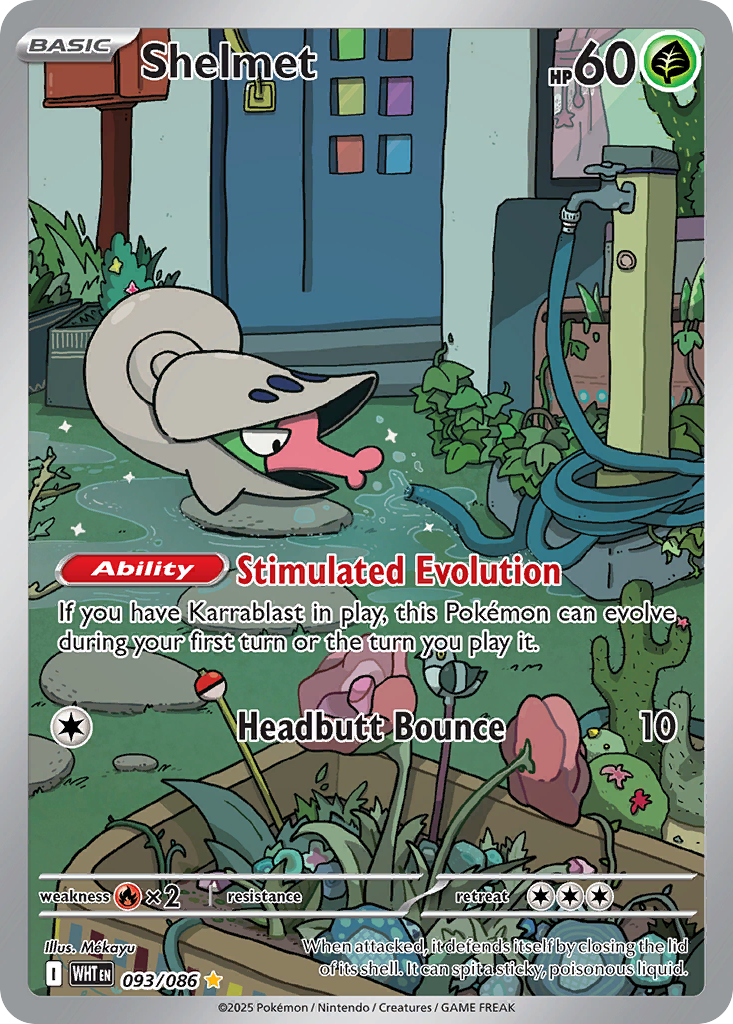 Shelmet — White Flare #093 / 86