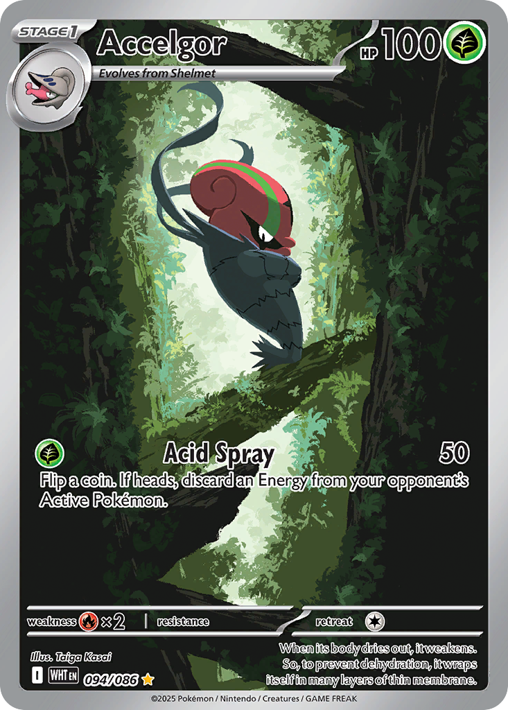 Accelgor — White Flare #094 / 86