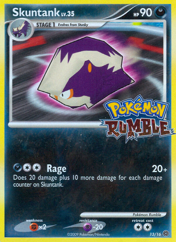Skuntank — Pokémon Rumble #013 / 16