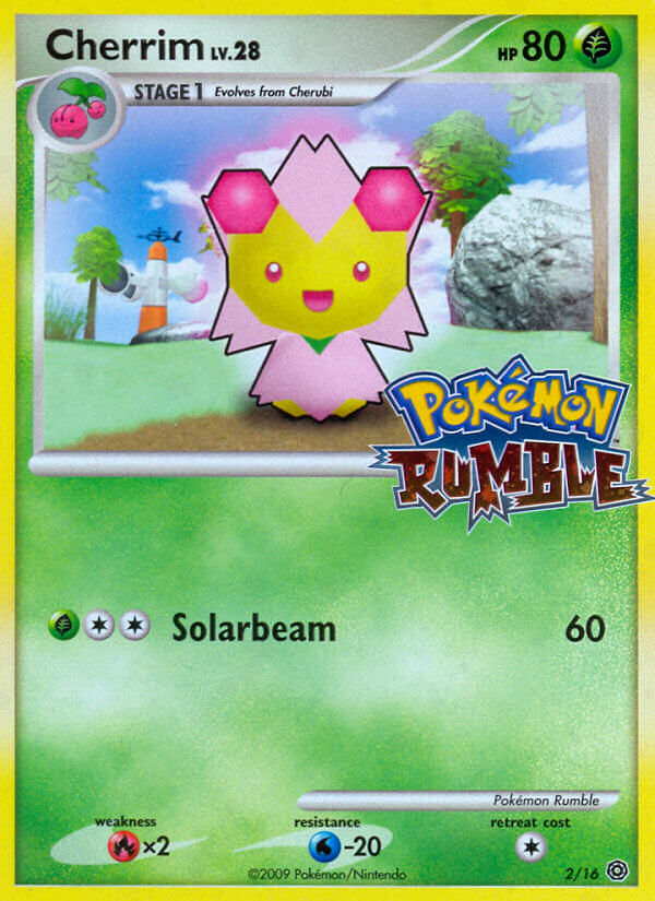 Cherrim — Pokémon Rumble #002 / 16