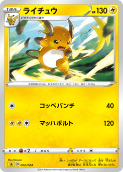 Raichu (Mirror Holofoil)