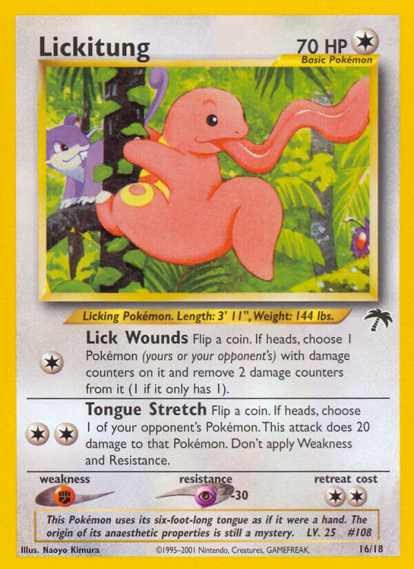 Lickitung — Southern Islands #016 / 18