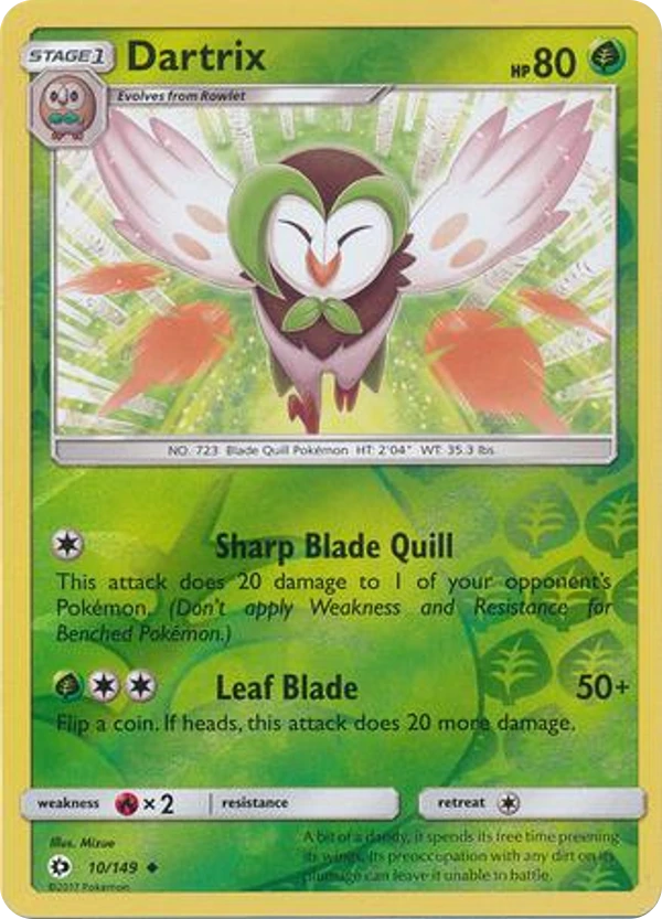 Dartrix — Sun & Moon #010 / 149