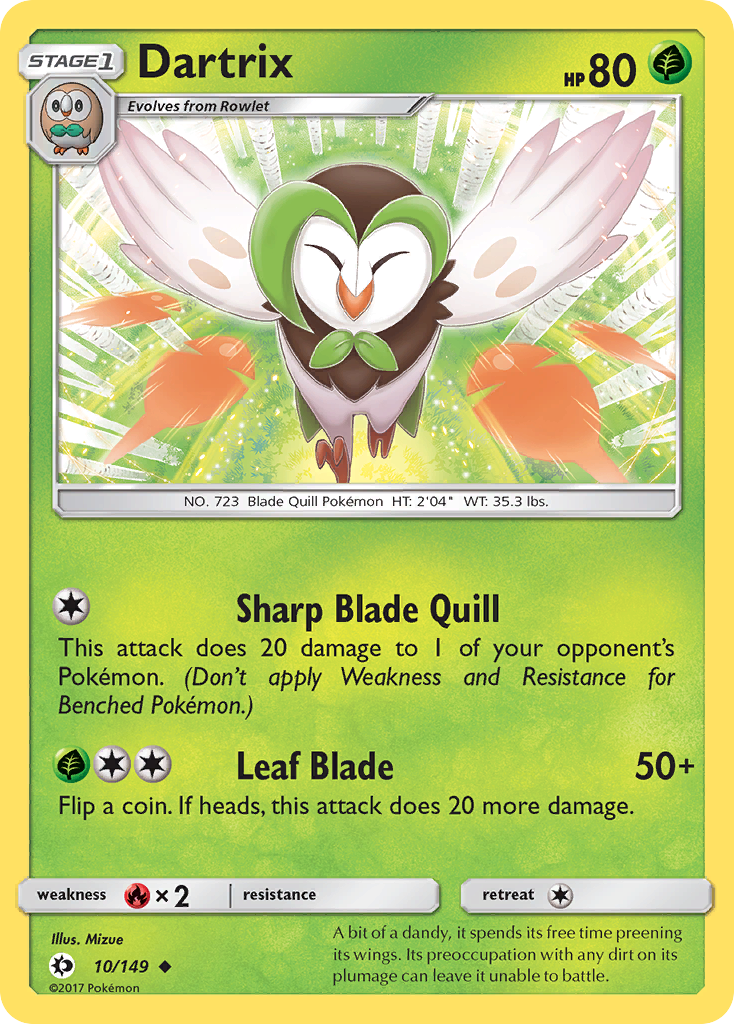 Dartrix — Sun & Moon #010 / 149