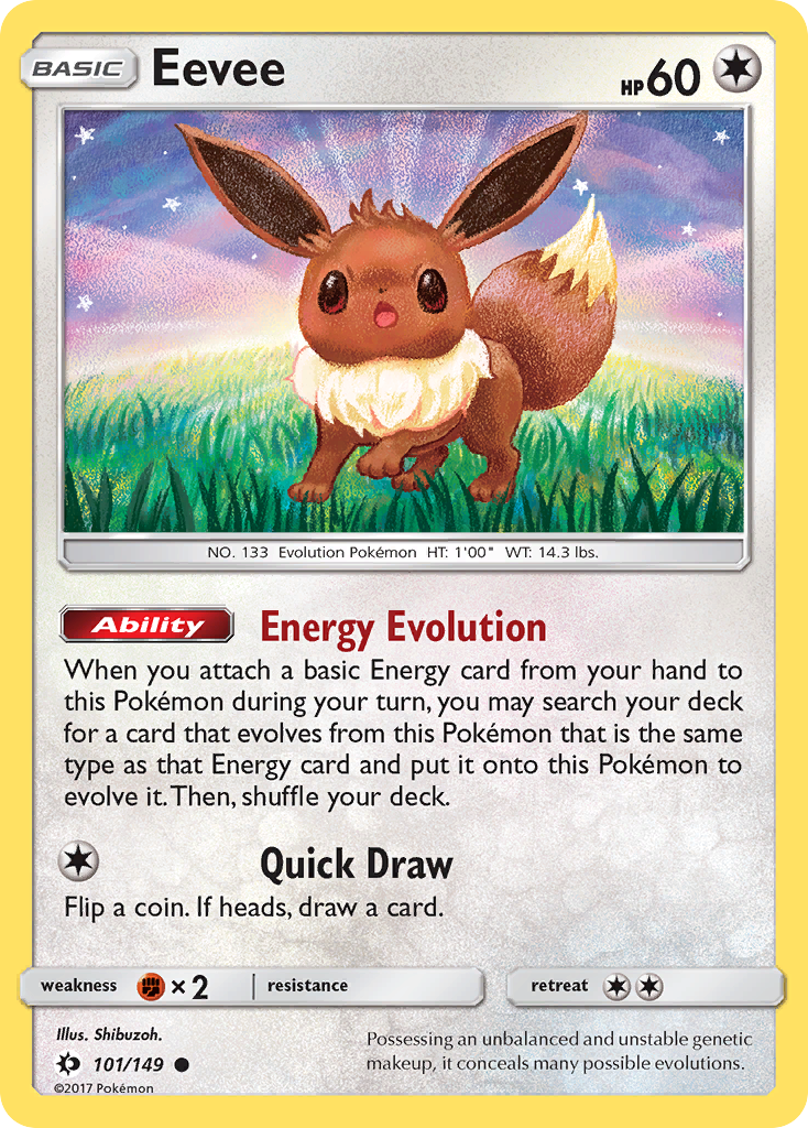 Eevee — Sun & Moon #101 / 149
