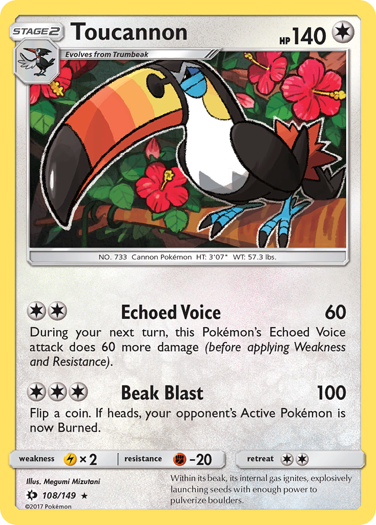 Toucannon — Sun & Moon #108 / 149