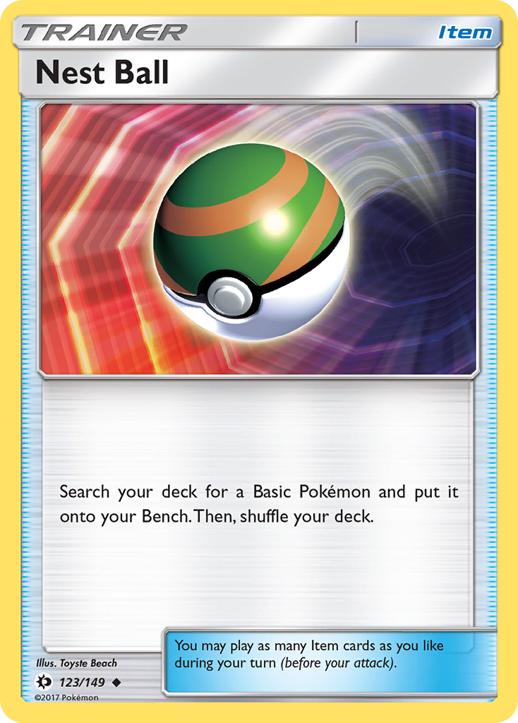 Nest Ball — Sun & Moon #123 / 149