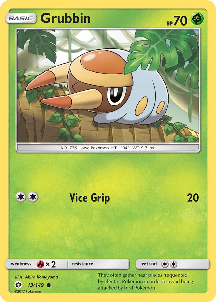 Grubbin — Sun & Moon #013 / 149