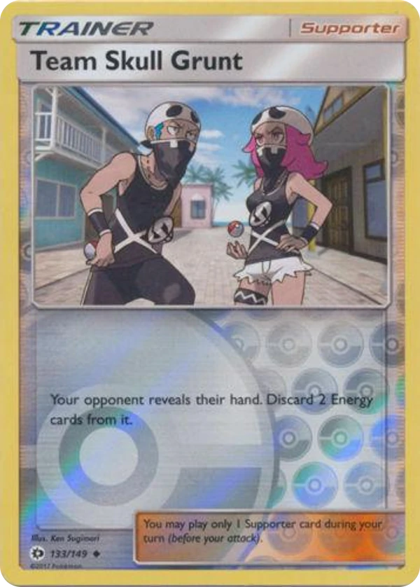 Team Skull Grunt — Sun & Moon #133 / 149