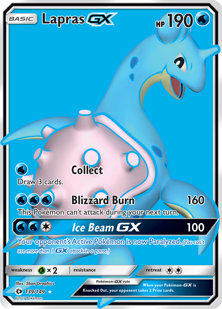 Lapras-GX — Sun & Moon #139 / 149