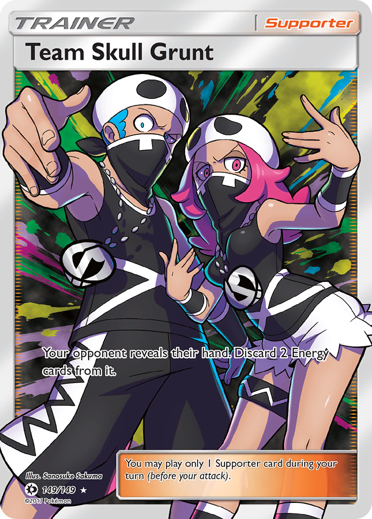 Team Skull Grunt — Sun & Moon #149 / 149