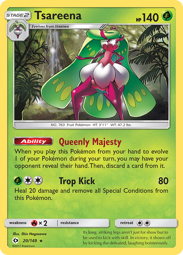 Tsareena — Sun & Moon #020 / 149