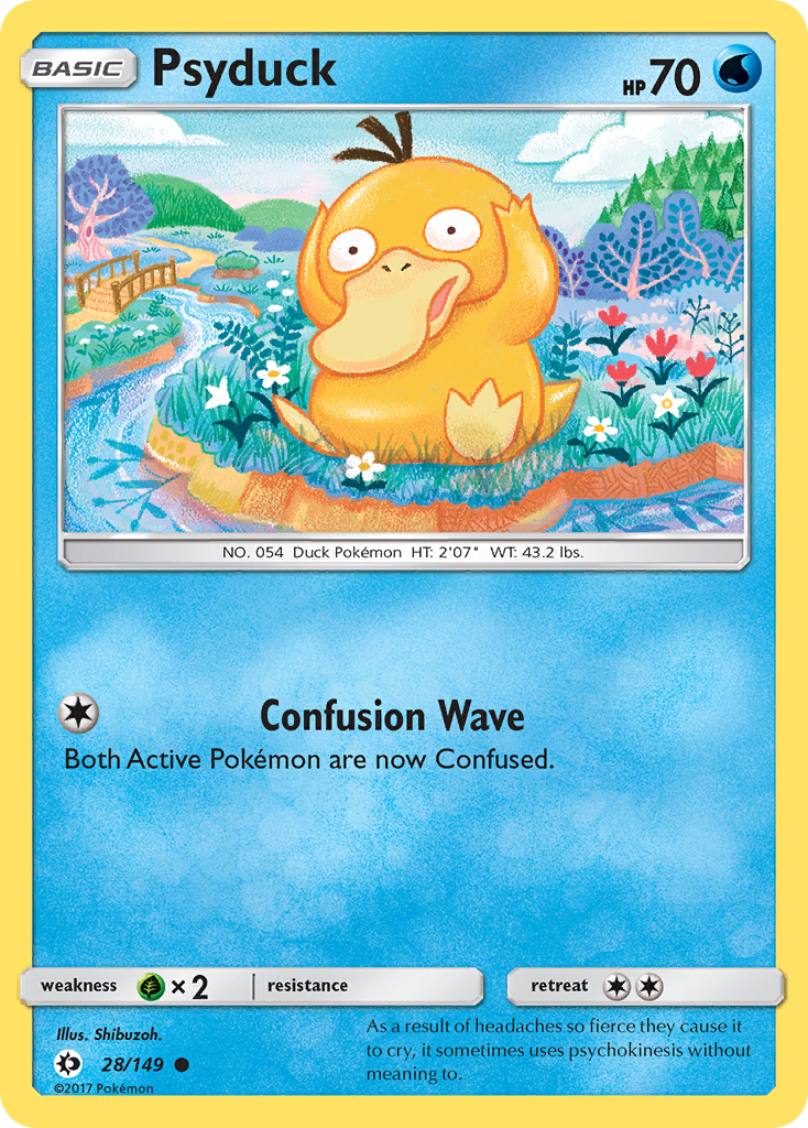 Psyduck — Sun & Moon #028 / 149