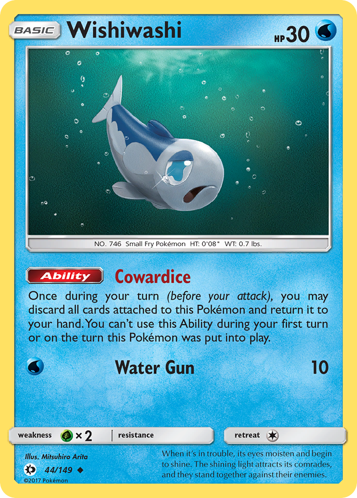 Wishiwashi — Sun & Moon #044 / 149