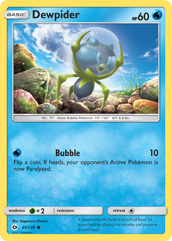 Dewpider — Sun & Moon #045 / 149