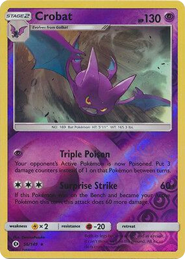 Crobat — Sun & Moon #056 / 149