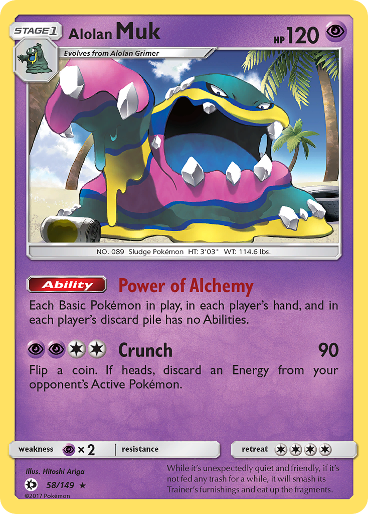 Alolan Muk — Sun & Moon #058 / 149