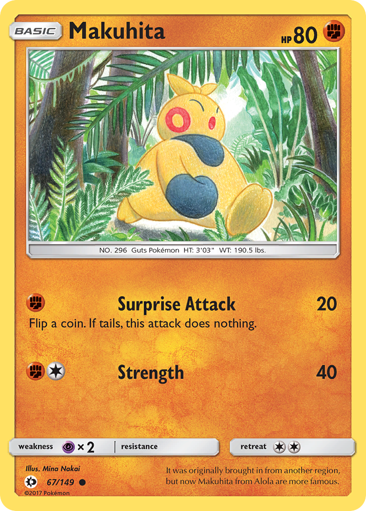 Makuhita — Sun & Moon #067 / 149