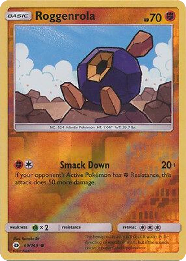 Roggenrola — Sun & Moon #069 / 149
