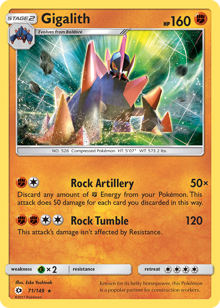 Gigalith — Sun & Moon #071 / 149