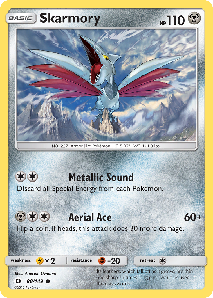 Skarmory — Sun & Moon #088 / 149