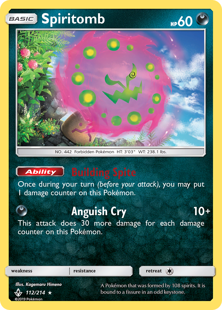 Spiritomb — Unbroken Bonds #112 / 214