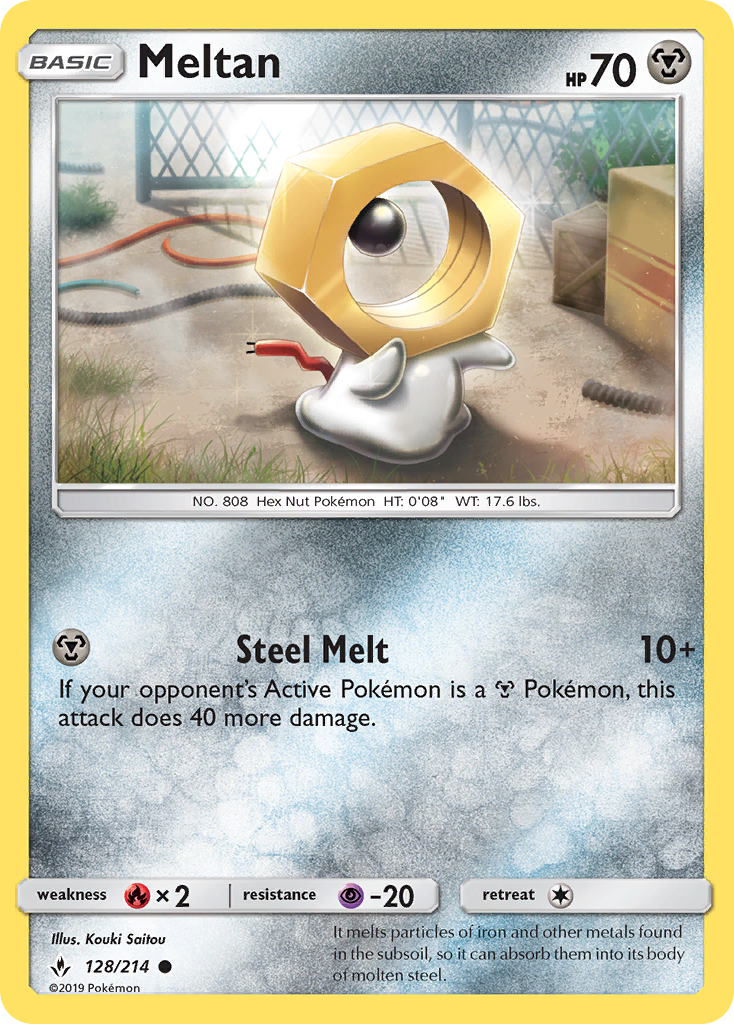 Meltan — Unbroken Bonds #128 / 214
