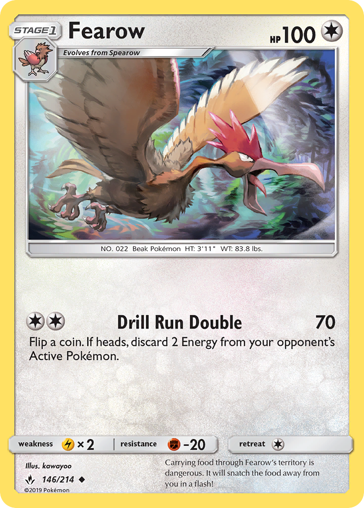 Fearow — Unbroken Bonds #146 / 214