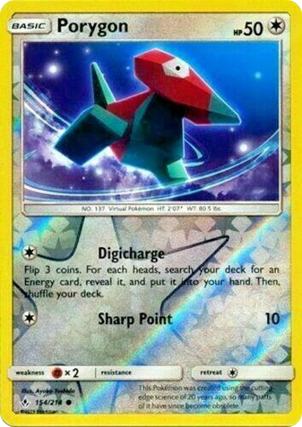 Porygon — Unbroken Bonds #154 / 214