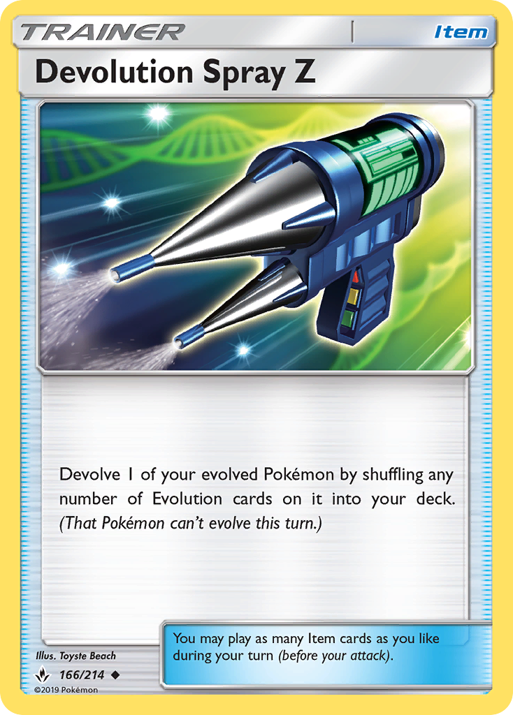 Devolution Spray Z — Unbroken Bonds #166 / 214