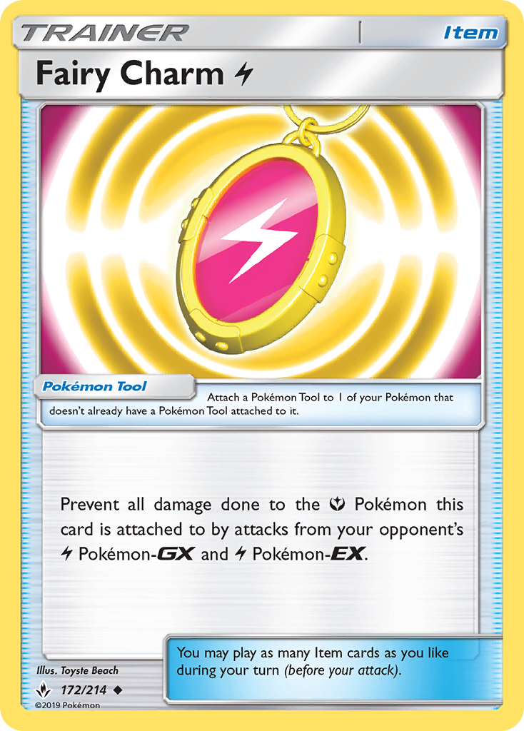 Fairy Charm Lightning — Unbroken Bonds #172 / 214