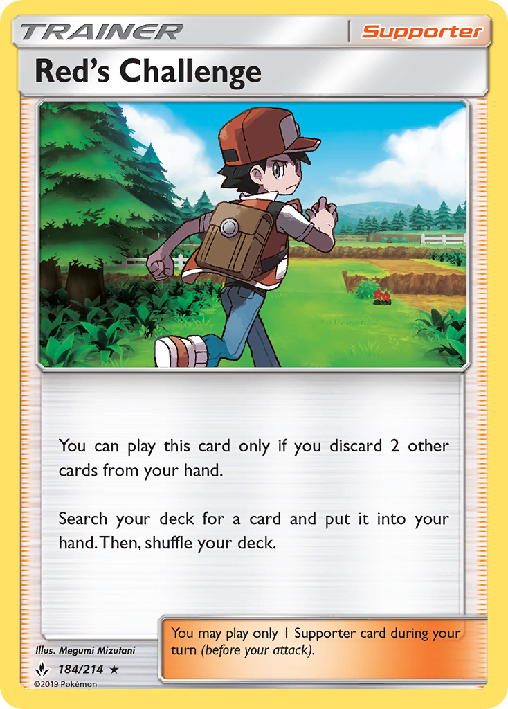Red's Challenge — Unbroken Bonds #184 / 214