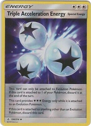 Triple Acceleration Energy